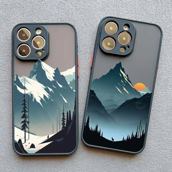 Peaks & Valleys SmoothArt iPhone Case-Exoticase-Exoticase