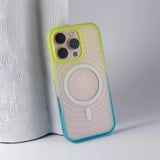 RippleRidge Gradient MagSafe iPhone Case-Exoticase-Exoticase