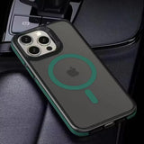 SideGrip Shockproof Translucent iPhone Case-Exoticase-For iPhone 16 Pro Max-Green-Exoticase