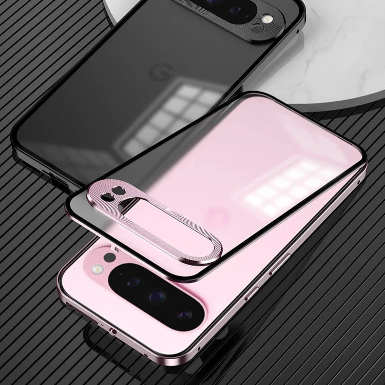 SnapLock Aluminum Frame Acrylic Back Pixel Case-Exoticase-Exoticase