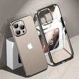 TransforMetal Removable Acrylic Back iPhone Frame Case-Exoticase-Exoticase