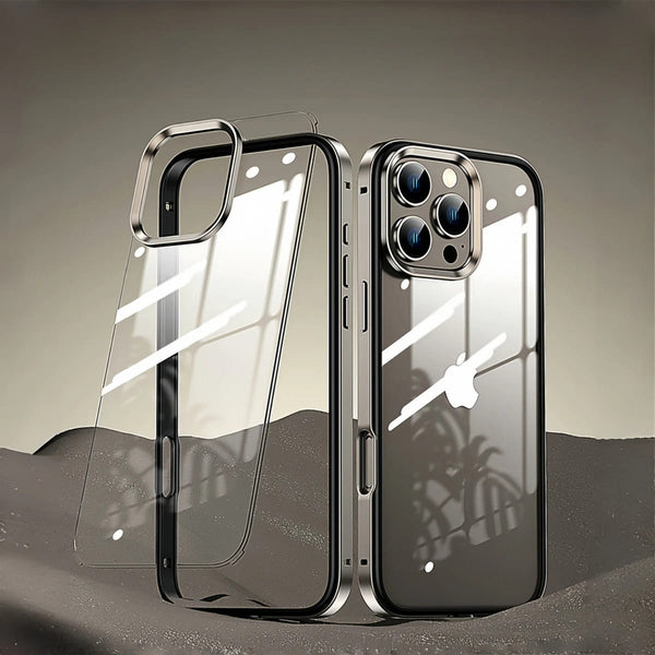 TransforMetal Removable Acrylic Back iPhone Frame Case-Exoticase-Exoticase