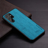 Tree Bark Pattern Samsung Case-Exoticase-For Samsung S25 Ultra-Cyan-Exoticase