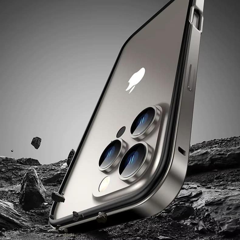 Ultralight Alloy Flat Lipless iPhone Bumper Frame-Exoticase-Exoticase