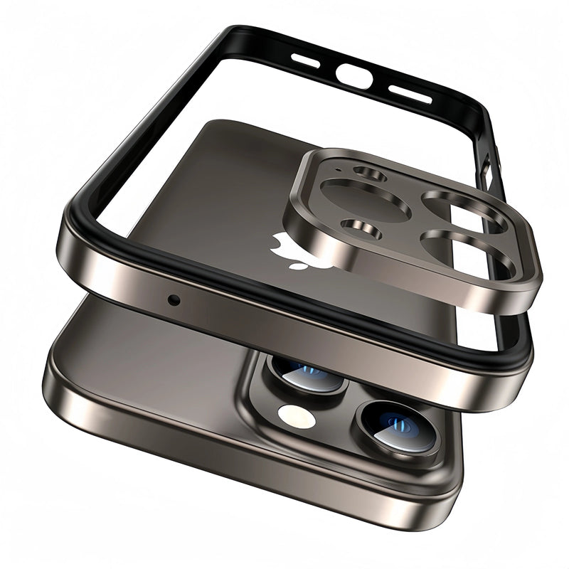 Ultralight Alloy Flat Lipless iPhone Bumper Frame-Exoticase-Exoticase