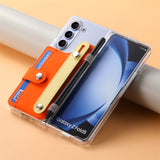 Wallet Wristband Pen Holder Samsung Z Fold 5 Case-Exoticase-