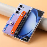 Wallet Wristband Pen Holder Samsung Z Fold 5 Case-Exoticase-