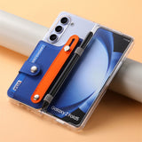 Wallet Wristband Pen Holder Samsung Z Fold 5 Case-Exoticase-