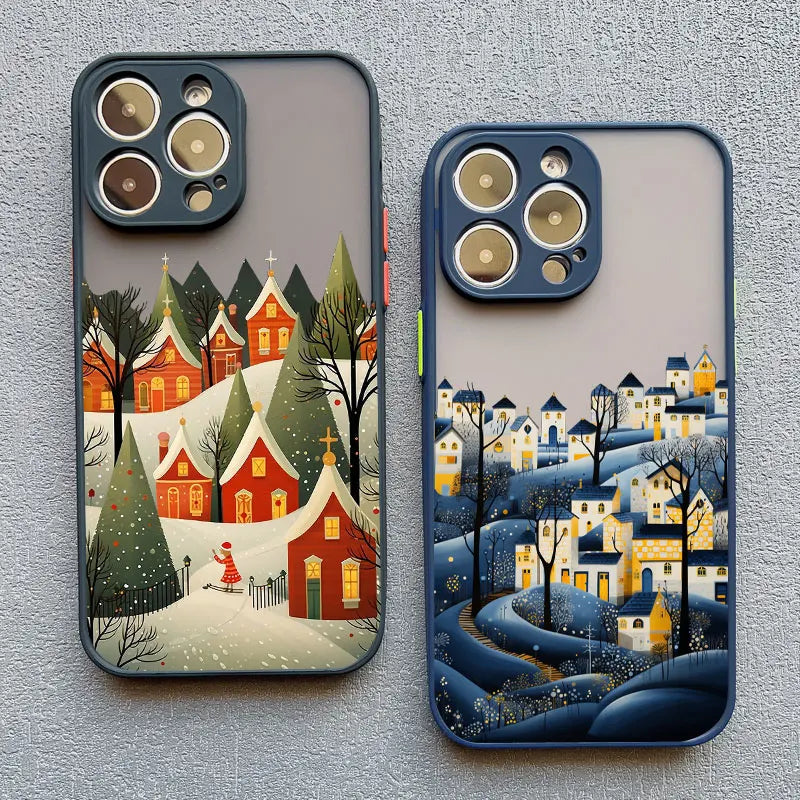 Wintery Nights iPhone Case-Exoticase-Exoticase