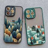 Wintery Nights iPhone Case-Exoticase-Exoticase