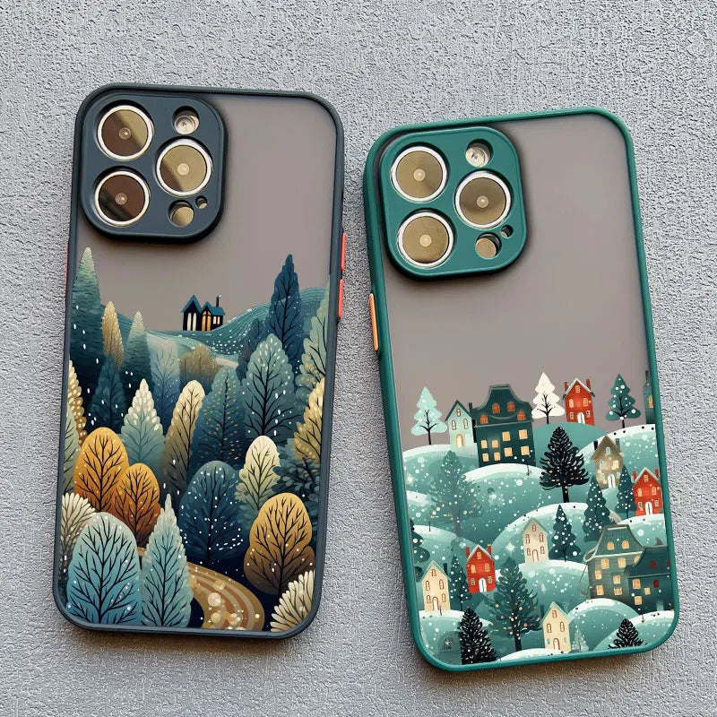 Wintery Nights iPhone Case-Exoticase-Exoticase