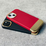 Dual Color Solid iPhone Case-Exoticase-