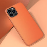 Textured Boxy iPhone Case-Exoticase-For iPhone 13 Pro Max-Orange-